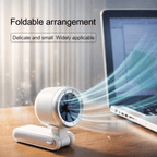Handheld Fan USB Rechargeable Fan Long Cooling Time 5 Speed Long Battery for Travel