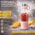 Portable Smoothie Blender Bottle