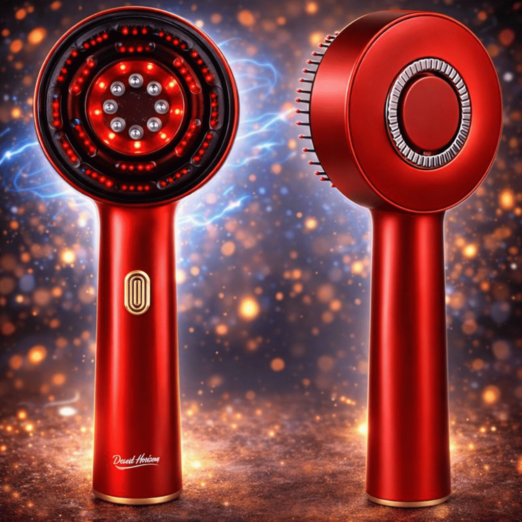 Scalp Massage Brush with Oil Applicator